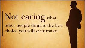 How Not to Care What Other People Think